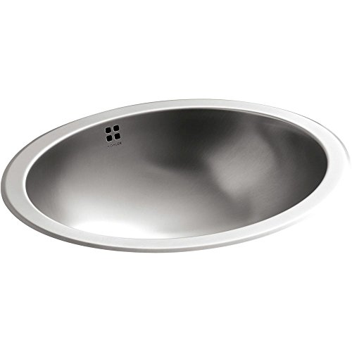 Kohler K-2609-SU-NA Bachata Drop-in/Undermount Bathroom Sink with Mirror Overflow Finish: Luster by Kohler - Image 4