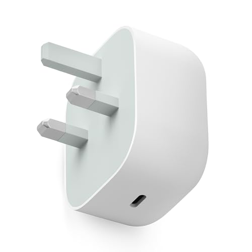 Google 45W USB-C Power Charger - Fast-Charging Pixel Phone Charger - Compatible with Made by Google Products and Other USB-C devices - Snow