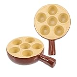 Plat de service - adapté aux conques grillées, aux escargots, aux coquillages, aux huîtres et autres crustacés transformés, plat à escargots