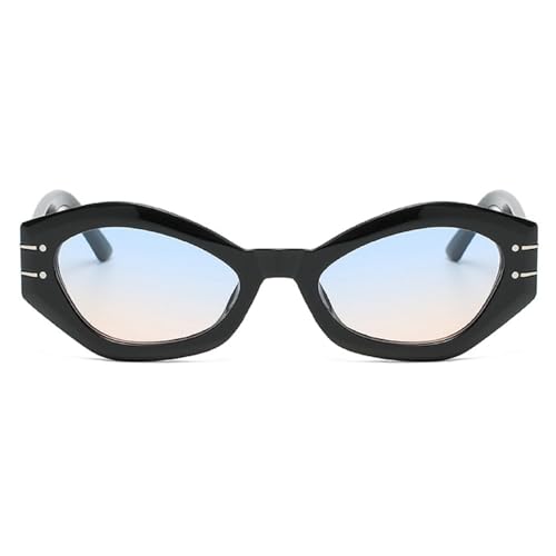 Image of Square Thick Frame Wide Leg Sunglasses Women Retro Beach Sunglasses Men Hip Hop Party Sun Glasses UV400