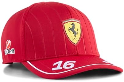 PUMA Scuderia Ferrari F1 2025 Charles Leclerc Kappe - Einheitsgröße