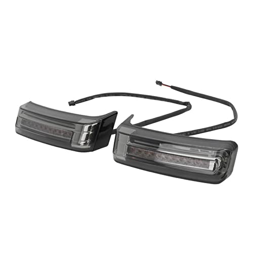 Clignotant LED moto et feu stop arrière gris pour Harley Touring CVO 2014-2022