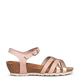 antonio orozco mujer actual  Soft Sandalias cómodas con cuña Bio Skin-Oro Rose, EU 37