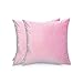 MARARDI Pack de 2 Fundas de Cojines de Terciopelo Suave [Color Rosa ] 45x45cm con [Cremallera Invisible] Decorativos Cama Sofá Silla Domitorio Cocina Jardín Sala de Estar Estudio y Oficina