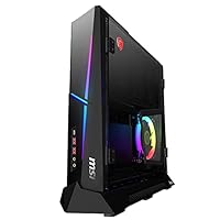 MSI Trident X (SFF) Gaming Desktop, Intel Core i9-11900K, GeForce RTX 3090, 64GB Memory, 2TB SSD + 2TB HDD, WiFi 6E, USB Type-C, Thunderbolt 4, VR-Ready, Windows 10 PRO (11TJ-1869US)