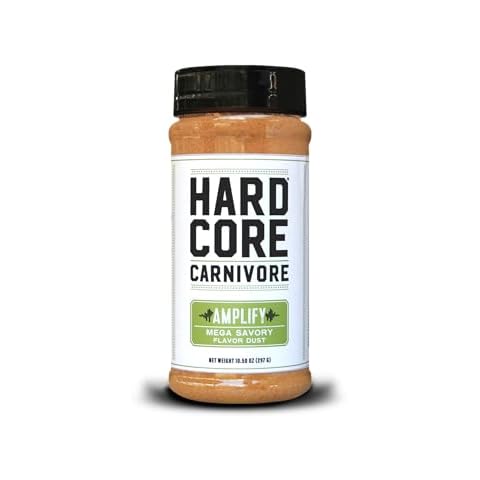 Hardcore Carnivore Amplify Mega Savory Flavor Dust Seasoning (Large Shaker) Cover