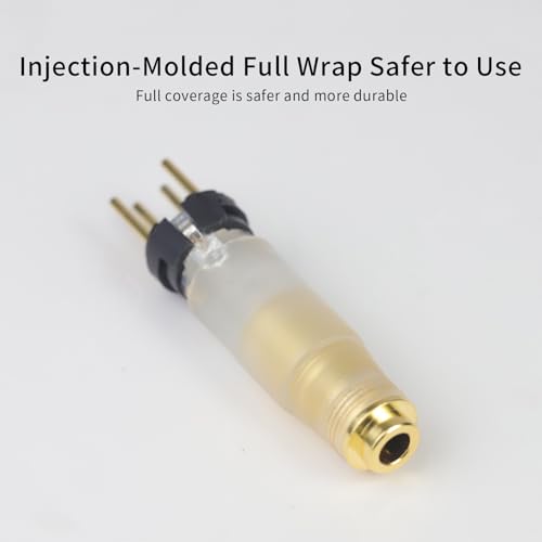 Conector de conversión 4 Pin XLR macho a 4.4MM hembra miniatura 7