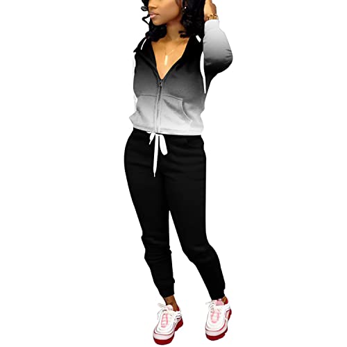 Nimsruc Two Piece Outfits For Women Casual Tracksuit2