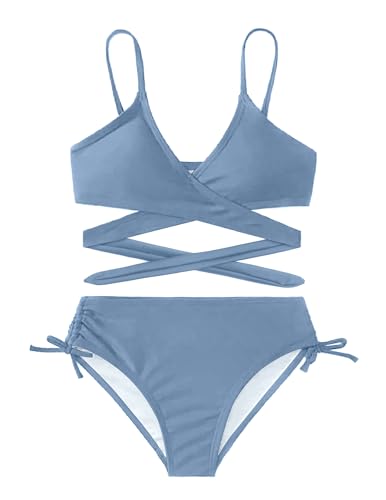 Arshiner Mädchen Badeanzüge Bikini Tankini Set Zweiteiliger Badeanzug...