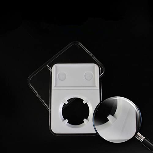 MOUDOAUER soporte para moneda 40mm caja protectora acrílica miniatura 7