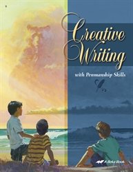 Paperback Creative Writing - Abeka 6th Grade 6 Cursive Penmanship Student Work Book