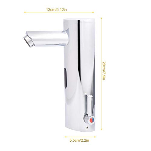 Grifo con sensor para no tocar el lavabo con las manos sucias 4