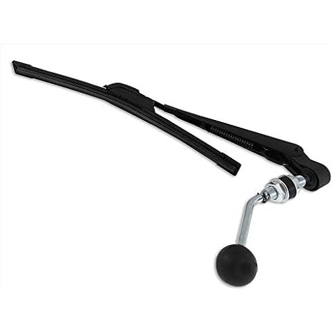 Manual Wiper Kit For Hard Coated Or Glass Windshields Cover
