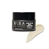 biba de sousa The Eye Gel Cream- Anti-Aging Formula for Wrinkles and Puffiness - Hydrating, Firming & Rejuvenating Eye Treatment (0.5 oz)