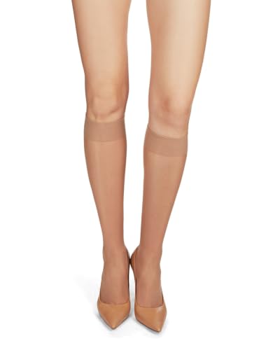 Image of MeMoi Women's Silky Super Sheer Knee Highs