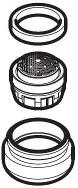 Pfister 941-463 Replacement Aerator for LF-048-SLCC - Polished Chrome