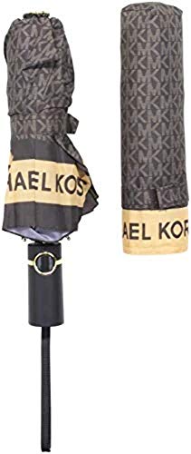 MK Logo Umbrella Brown Signature - Image 5