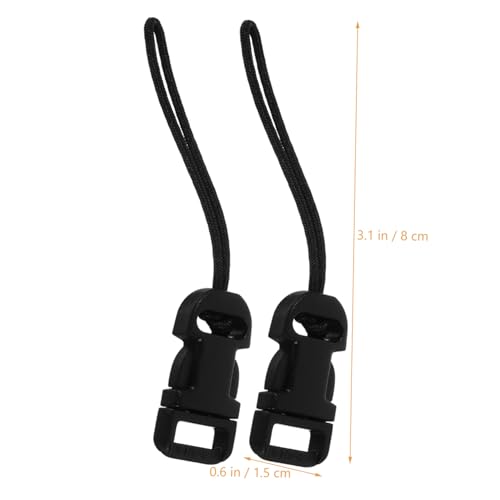 Anillas triangulares para correa de cámara DSLR y accesorios de fijación SHINEOFI 6