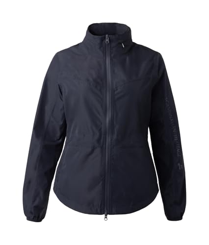 Veste d'équitation imperméable Flora Horze légère et coupe-vent pour femme