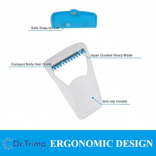 Image of Disposable Surgical Manual Skin Razor Blade for Men & Women | Stainless Steel Disposable Body & Face Razor | Sharp Blade for Hair Removal | Travel-Friendly Manual Grooming Razor | Pack of 100