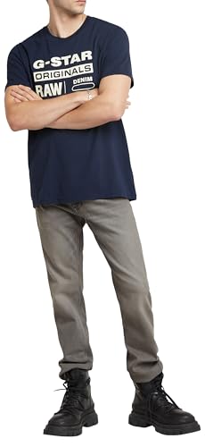 G-STAR Raw - Mens Mosa Straight Jeans, Color Faded Moonstone, Size: 29W x 34L3