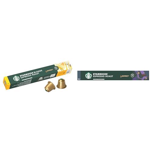 Starbucks Seti | By Nespresso Blonde Espresso 1 X 10 Adet x1 + By Nespresso Dark Espresso Roast 1 X 10 Adet x1