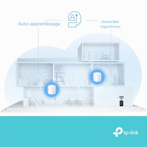 Tp link Deco X10 Bi bande 2 4 Ghz / 5 Ghz Wi fi 6 802.11ax - vue 7