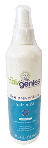 The Hair Genies Lice Prevention Hair Spray, Conditioning Lice Prevention Spray, All Natural