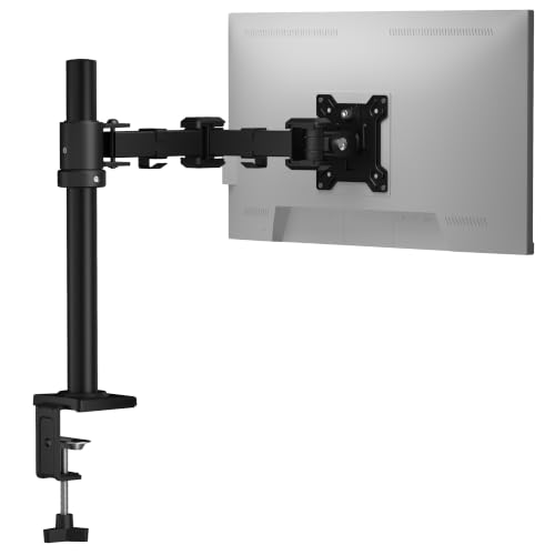 Soporte de brazo para monitor individual THEARK ajustable VESA de 17 a 32 pulgadas