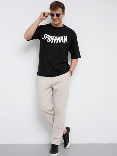 Image of Stylish Oversize T-Shirt for Men | Round Neck Printed Oversize T-Shirt
