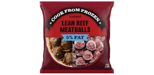 Iceland Lean Beef Meatballs 5% Fat 400g