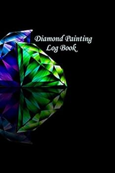 Diamond Painting Log Book: [Deluxe Edition with Space for Photos] Large Diamond Design