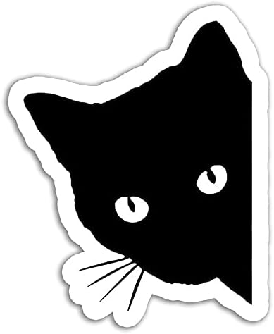 Cat Sticker Very popular! Peeking 5% OFF Fun Tum Stickers Waterbottle