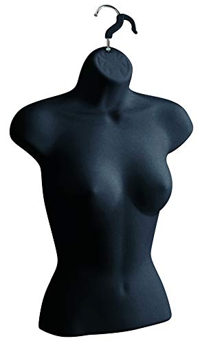 Female Molded Black Shirt Form - Fits Women’s Sizes 5-10