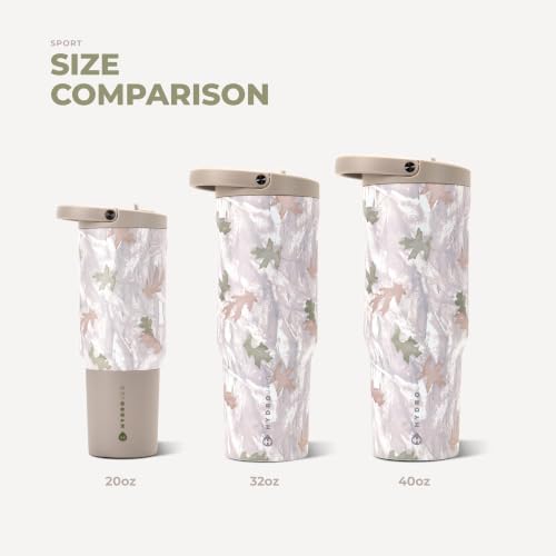 Image of HydroJug Sport 20 oz Insulated Stainless Steel Water Bottle, Camo