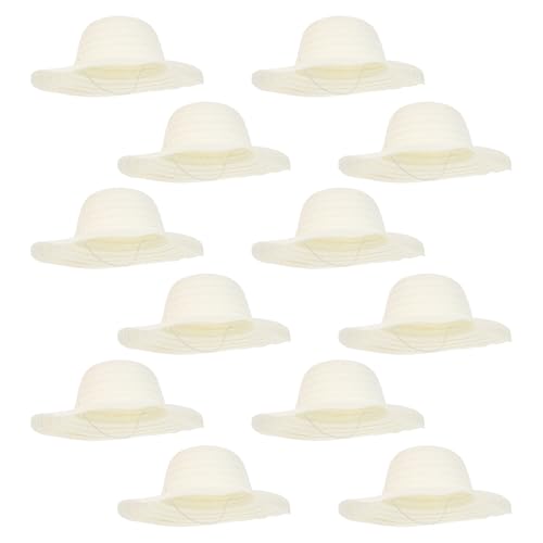 Chapeau décoratif beige pour fêtes en plein air et grands ateliers de costume de ninja