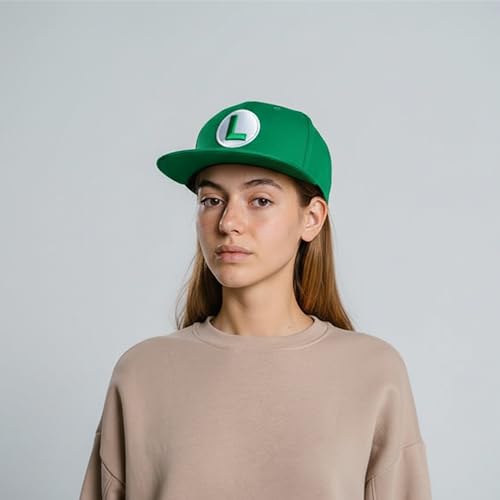 True Heads Luigi Green Snapback Baseball Cap