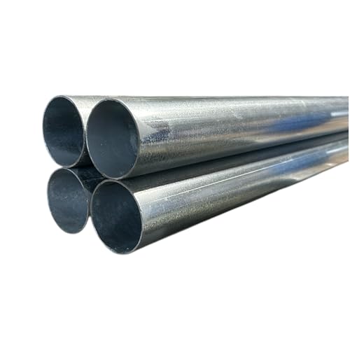 1-3/8" x 8' Galvanized Pipe/Tubing for Chain Link Fence, Gates,