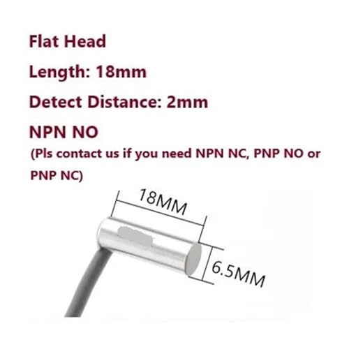 Détecteur de proximité M6.5 étanche avec détection de 1 à 6mm - 2
