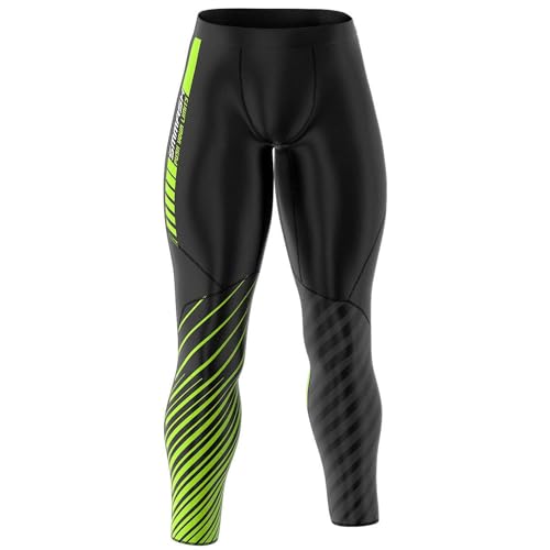 Leggins hombre SMMASH Cell largo, pantalones de deporte transpirables para gimnasio y yoga