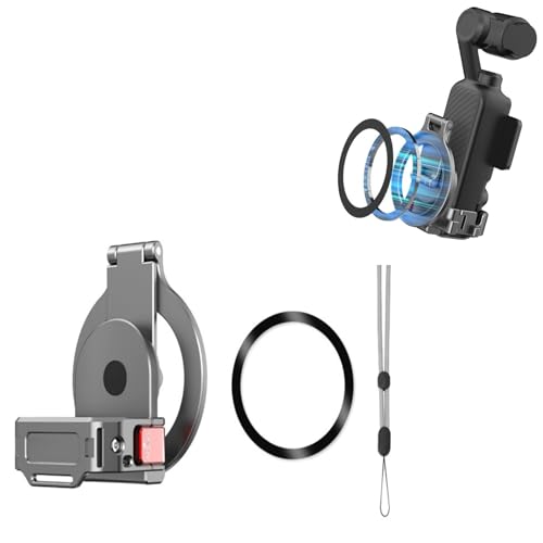 Osmo Pocket 3対応 マグネットマウント 磁気式アクセサリー Osmo Pocket 3用デスクトップスタンド Action用アクセサリーに対応 1/4