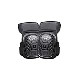BUYEDBD Rodilleras Trabajo Las Almohadillas de Rodilla con Acolchado de Gel Correas Ajustables Protege el Buen Choque y amortiguación Rodilleras para el Trabajador de la construcción de jardinería