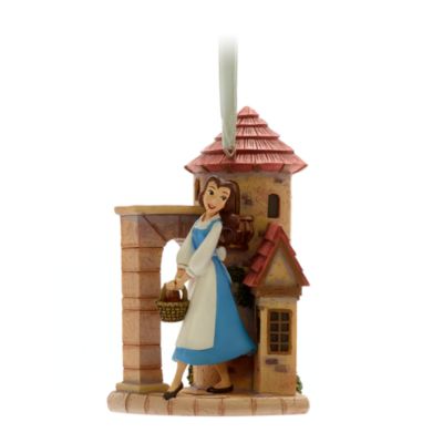 La Belle et la Bête château décoratif à suspendre cadeau idéal anniversaire