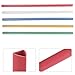 DOITOOL 25pcs Plastic Binding Bars Slide Grip Spine Bars for A4 Report Binder Clips, Multi-Color Office File Folder Accessories for School and Professional Document Organization