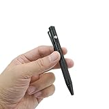 Petit stylo de poche avec poignée antidérapante : avec seulement 10,6 cm de long et 0,9 cm de diamètre, ce petit stylo se glisse facilement dans les poches, les planificateurs ou les sacs. La texture antidérapante assure une écriture confortable et contrôlée