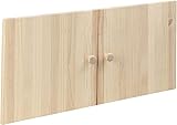 Astigarraga Kit de 2 Puertas de Madera para estantería Gala de 79,6 cm, 35,5x75 cm