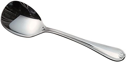 Arasawa Seisakusho Alphact Lorraine Service Spoon, 18-8 Stainless Steel