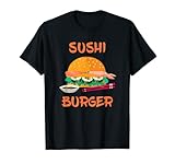 Photo Gallery sushi burger - maglietta per amanti del cibo giapponese hamburger fast food maglietta Photo Gallery sushi burger - maglietta per amanti del cibo giapponese hamburger fast food maglietta