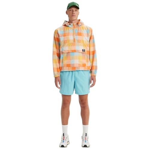 Levi's Men's Cotton Maxi Coat (72334-0654_XL_Blue