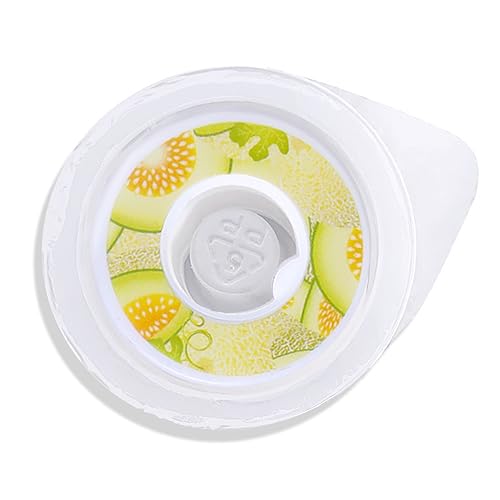 1 PCS Flavour Pods for Air Water Up Bottle, Fruity Scented Flavor Pods for Air Drink Bottle with Scent Water Cup Sports Water Cup, Suitable for 650ml Fruit Fragrance Water Bottle (Cantaloupe Flavor)